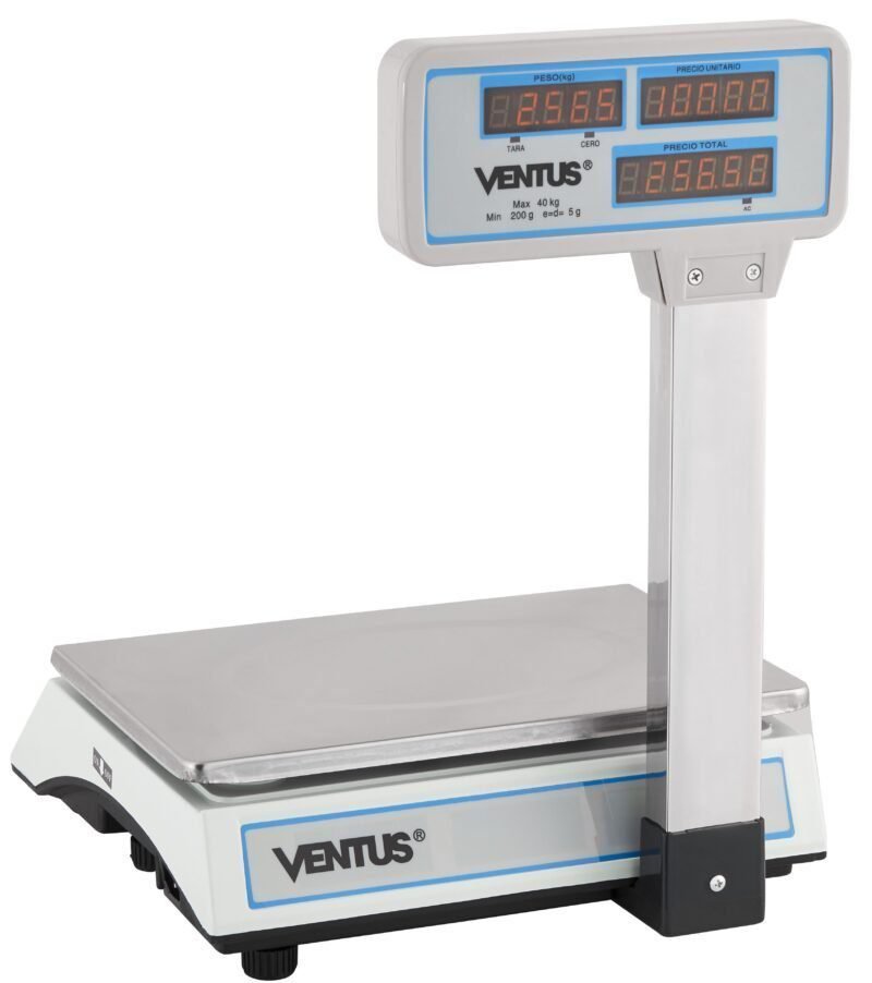 Balanza Digital 40 Kg con Visor Aéreo B40VA | VENTUS