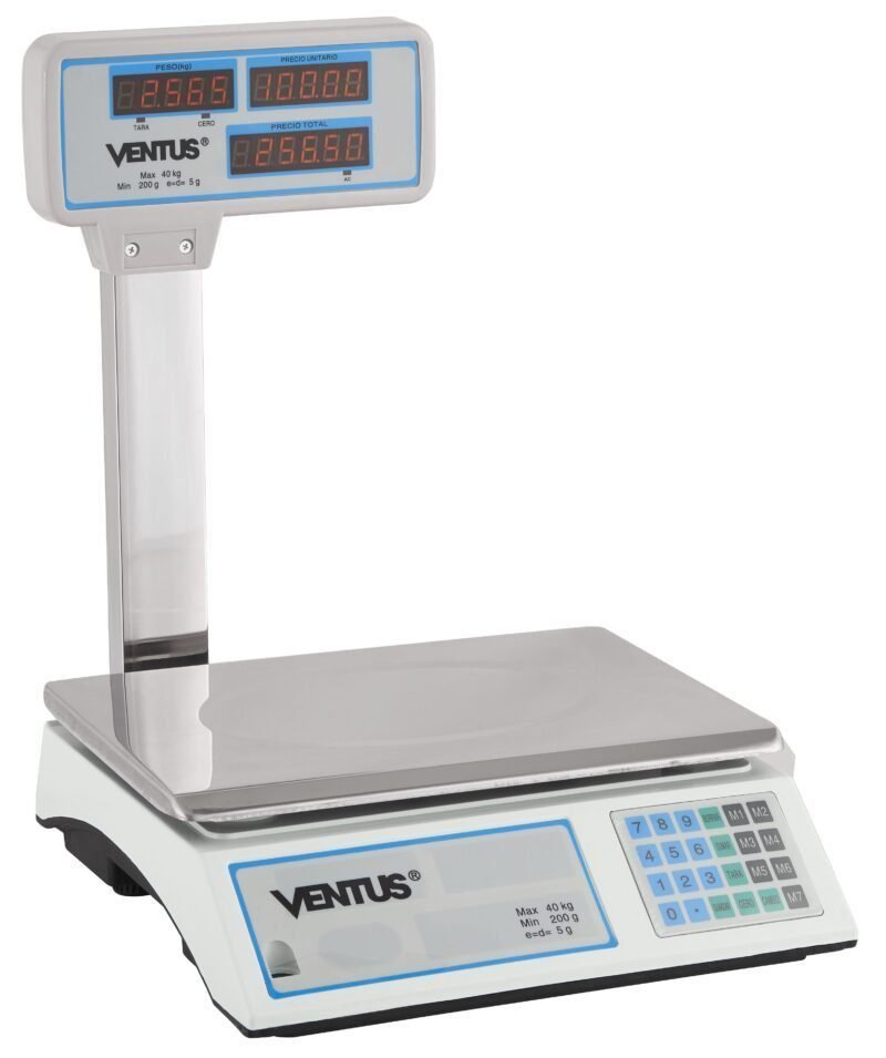 Balanza Digital 40 Kg con Visor Aéreo B40VA | VENTUS - Imagen 5