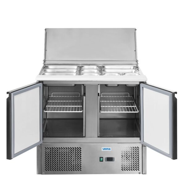 Mesón Saladette Acero VMRSL-380 BENEFIT VENTUS