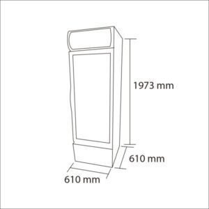 Visicooler 370 Litros LG370 MAIGAS