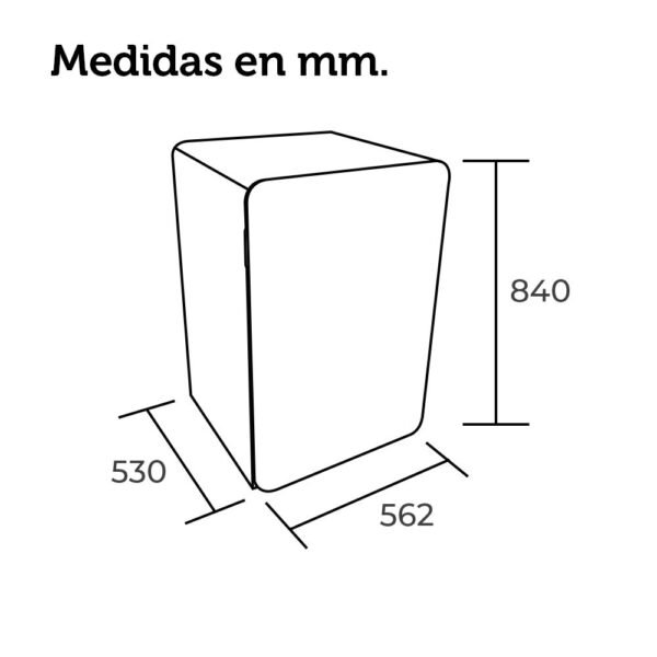 Frigobar 116 Litros Negro HS-148RN MAIGAS