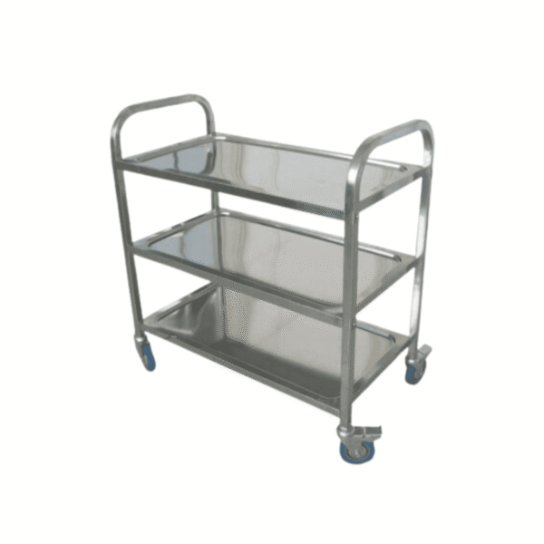 Carro Multiusos 3 Niveles Acero ECOBECK