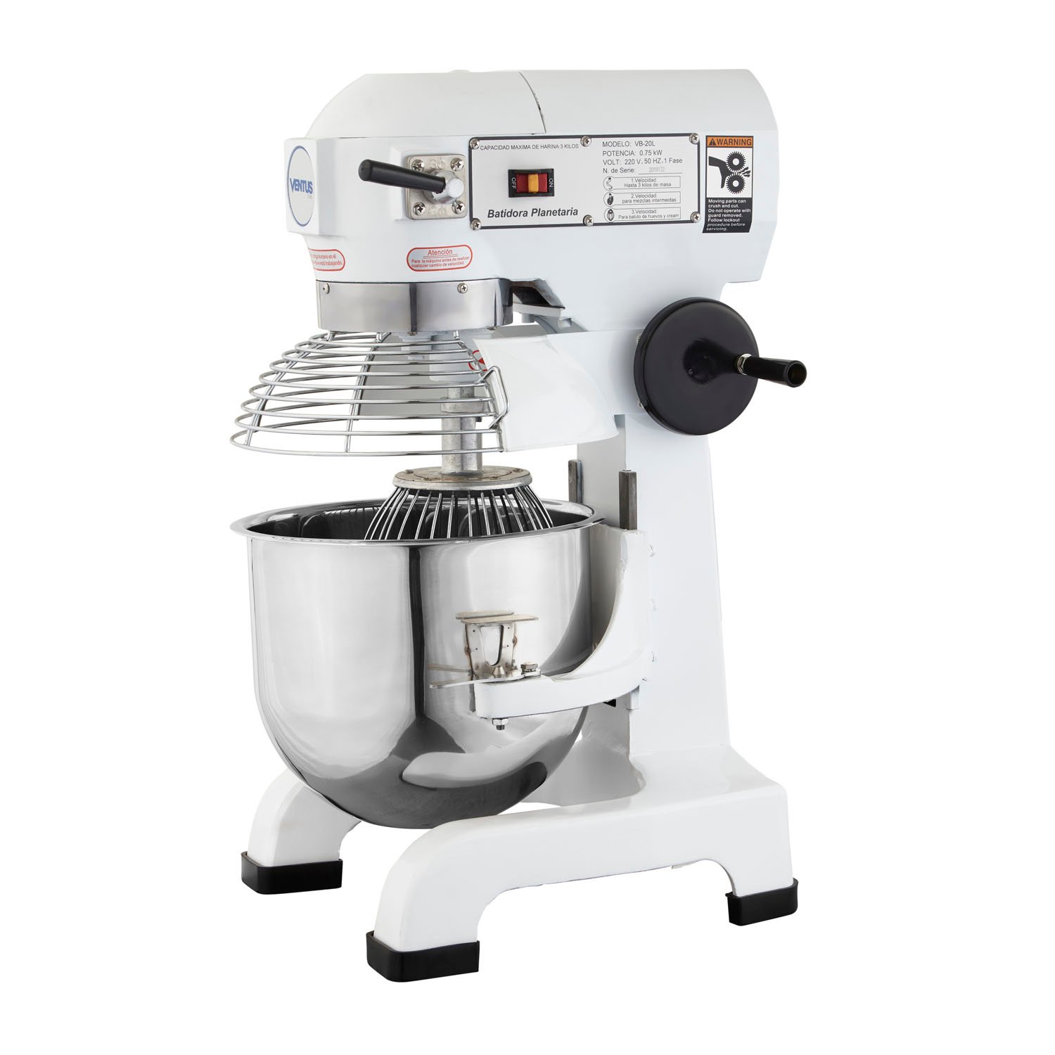 LATERAL Batidora Industrial VB-20 Litros VENTUS