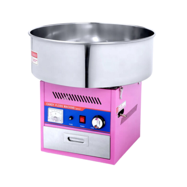 Máquina de Algodón de Azúcar Eléctrica HEC-03 TIERRAS BAJAS lateral