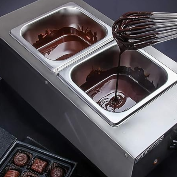 USO Máquina Chocolatera de 2 Depósitos 1.5 Lts CALVAC