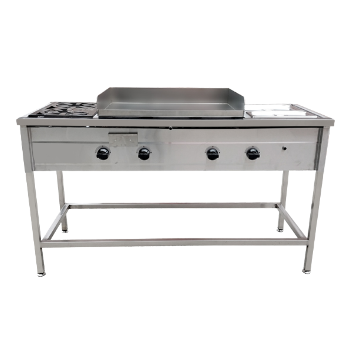 FRONTAL Lonchera Churrasquera 50x70 cm 2 Quemadores COUSIÑO