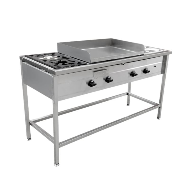 Lonchera Churrasquera 50×70 cm 2 Quemadores COUSIÑO - Mundo Gastronómico Chile