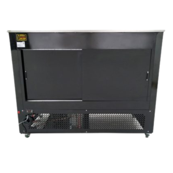TRASERA Mesón Refrigerado Curvo MRC150 cm COUSIÑO