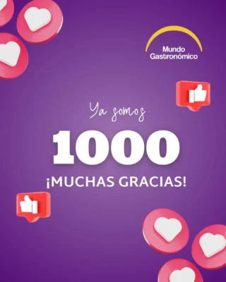 🎉 ¡Ya somos más de 1000 en esta comunidad gastronómica! 🙌 Gracias por acompañarnos, compartir nuestras publicaciones y creer en el poder de los emprendedores que hacen crecer #Chile 💪🍴 💜 Seguimos equipando sueños y cocinando grandes proyectos juntos. #MundoGastronómico #Frigonor #GraciasMil #EmprenderEsCrecer #EquiposQueImpulsan